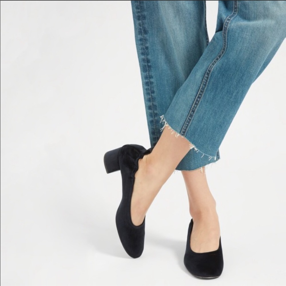 Everlane Day Heel, Classic Women’s Black Shoe Sz 8